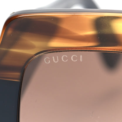 Gucci Square Frame GG0178S Sunglasses Havana 7 of 7