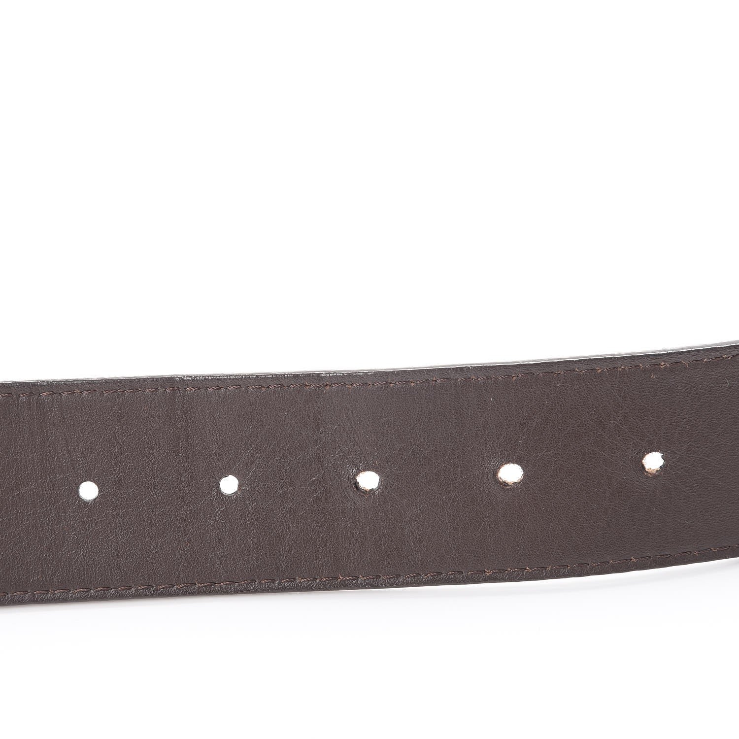 Louis Vuitton Damier Ebene 40mm LV Initiales Belt 85 34 5 of 8