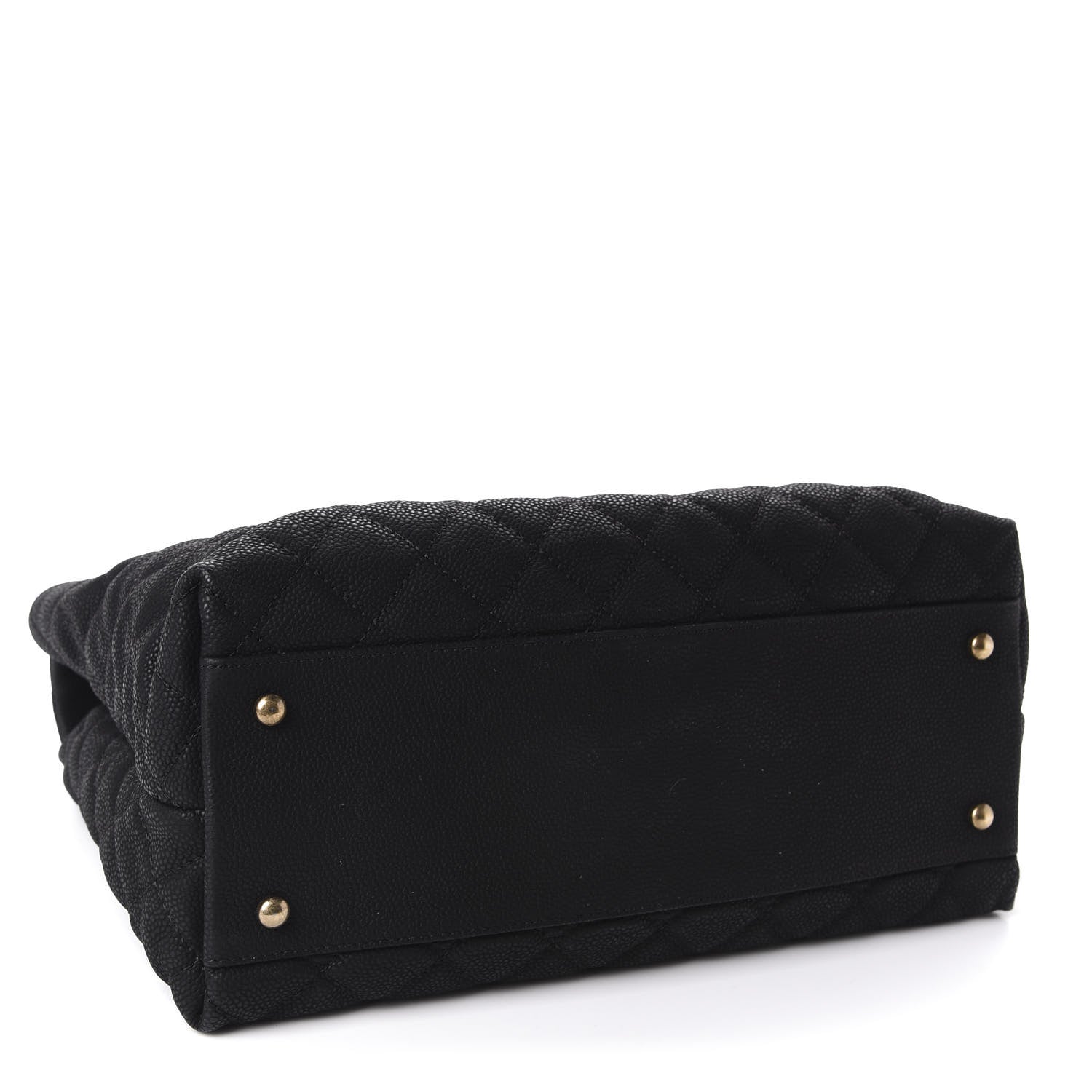 Chanel Iridescent Caviar Chic Quilt Tote Black 4 of 11