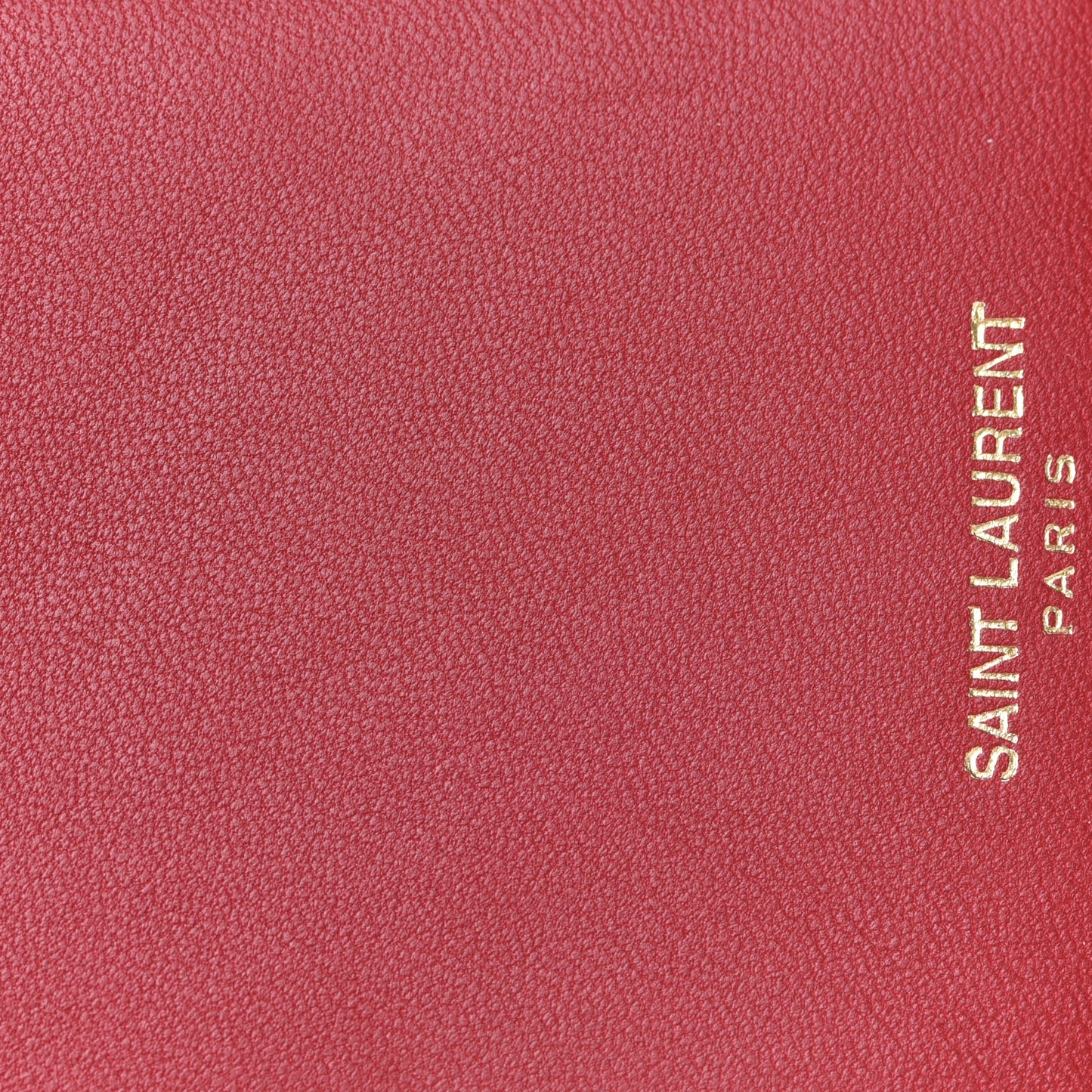 Patent Matelasse Monogram Vicky Zip Around Card Holder Rouge Eros