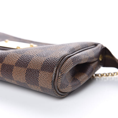 Louis Vuitton Damier Ebene Eva Clutch 9 of 9