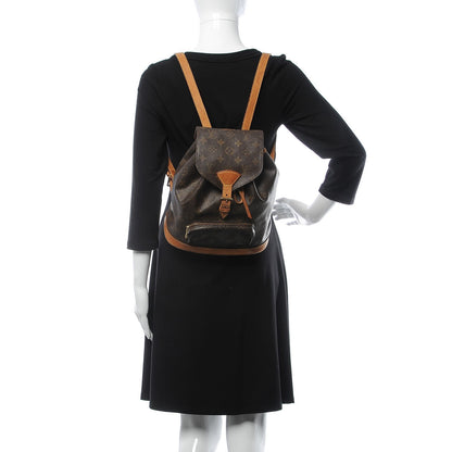 Louis Vuitton Monogram Montsouris MM Backpack 2 of 22