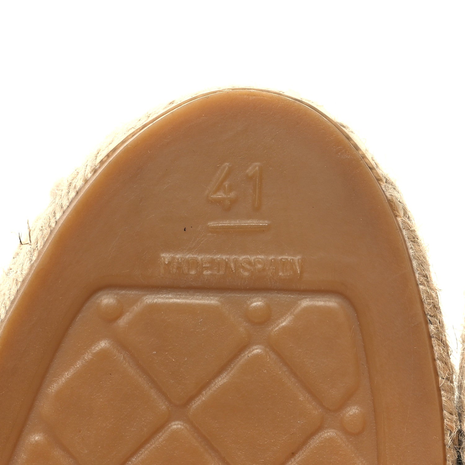 Chanel Linen CC Espadrilles 41 White Black 7 of 9