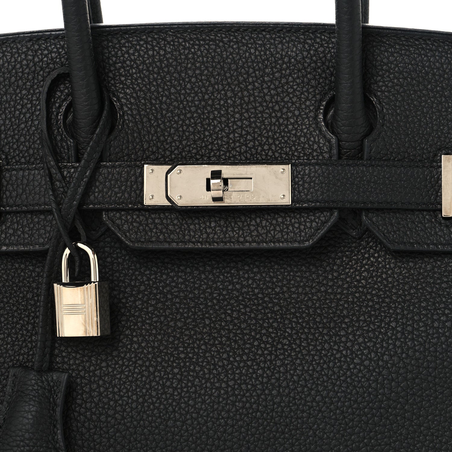 Hermes Togo Birkin 30 Black 7 of 12