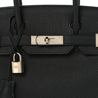 Hermes Togo Birkin 30 Black 7 of 12