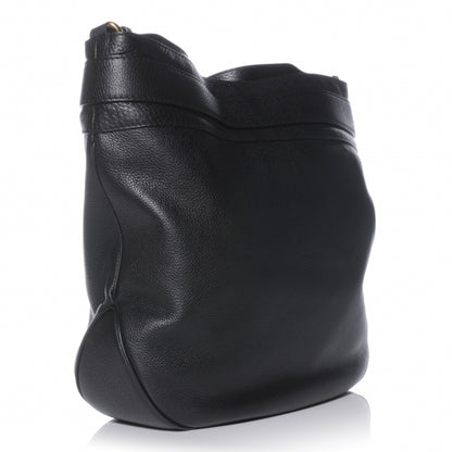 Gucci Leather Large Ride Shoulder Bag Black 3 of 7