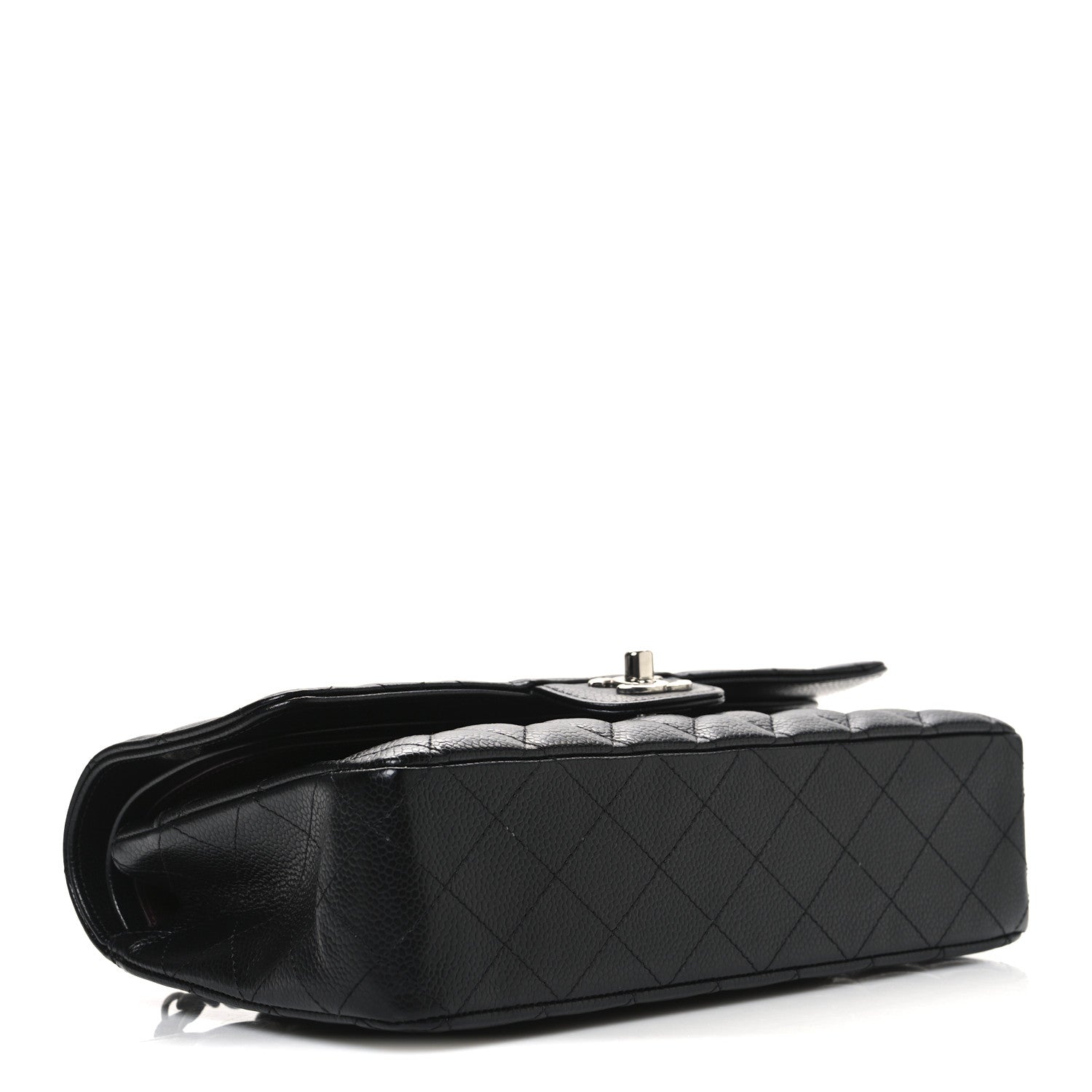 Chanel Caviar Quilted Medium Double Flap Black 4 of 10