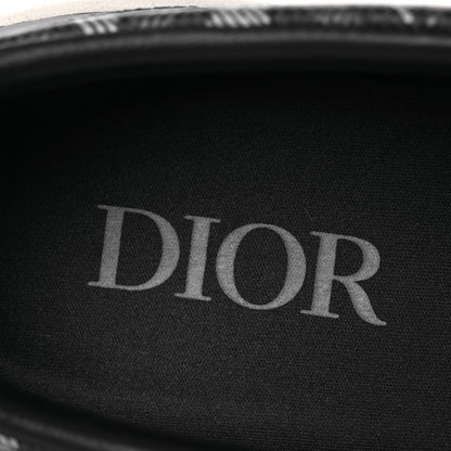 Christian Dior Canvas CD Diamond Mens Slip On Sneakers 41 Navy 9 of 11