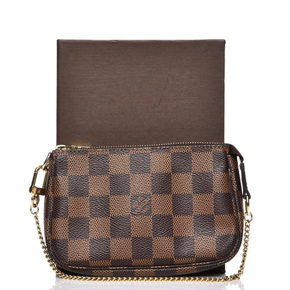 Louis Vuitton Damier Ebene Mini Pochette Accessories 11 of 11