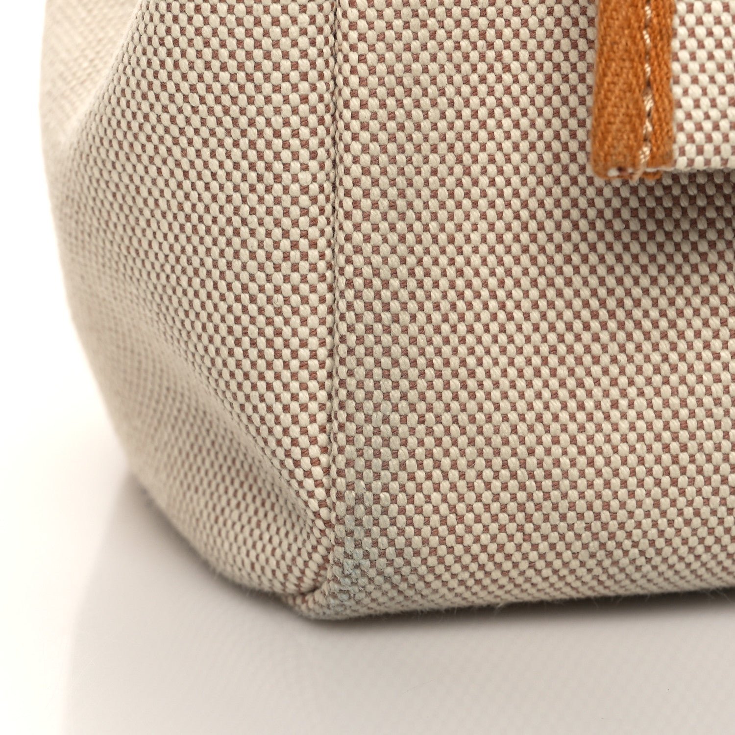 Hermes Vache Hunter Toile H Brides de Gala Herbag Zip Retourne 31 PM Natural 10 of 15