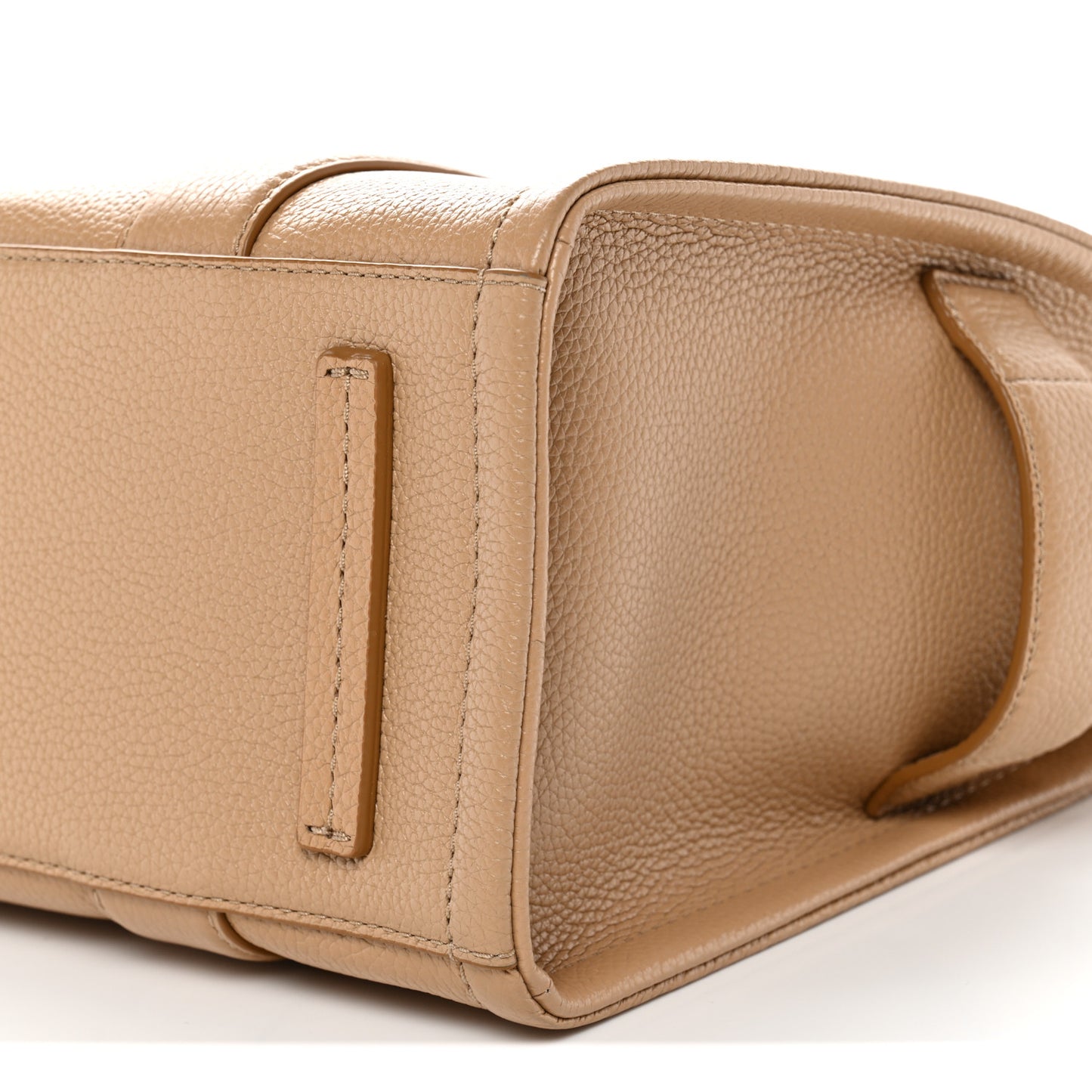 Grained Calfskin Medium The Tote Bag Camel