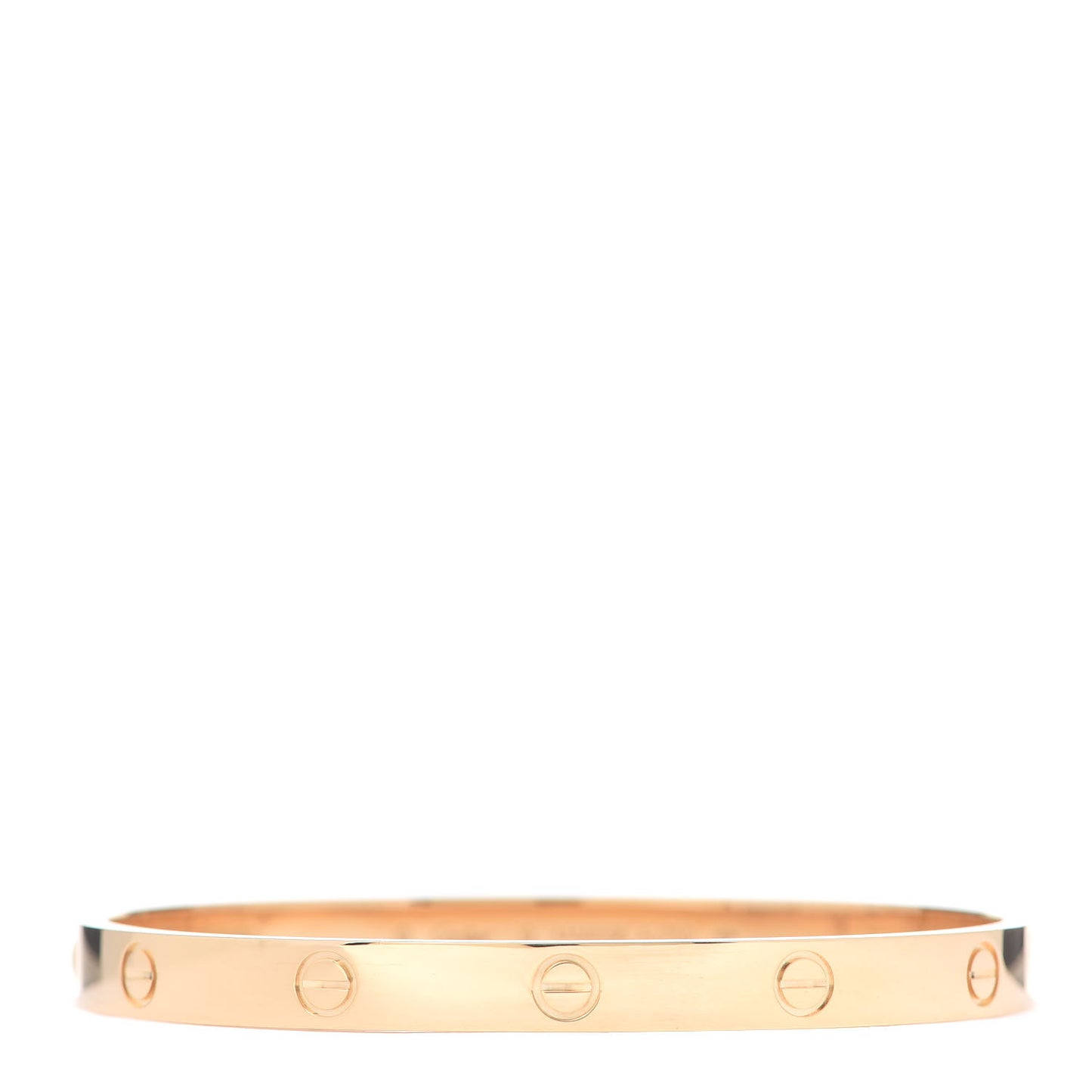 18K Yellow Gold LOVE Bracelet 19