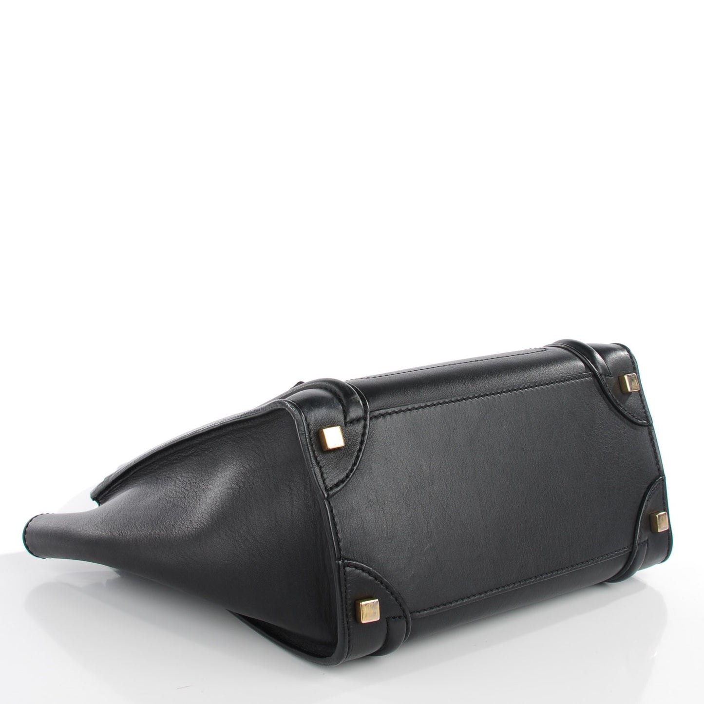 Smooth Calfskin Micro Luggage Black