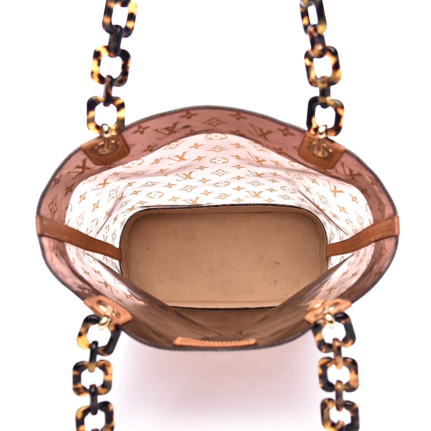 Louis Vuitton Vinyl Cabas Sac Ambre MM 5 of 13