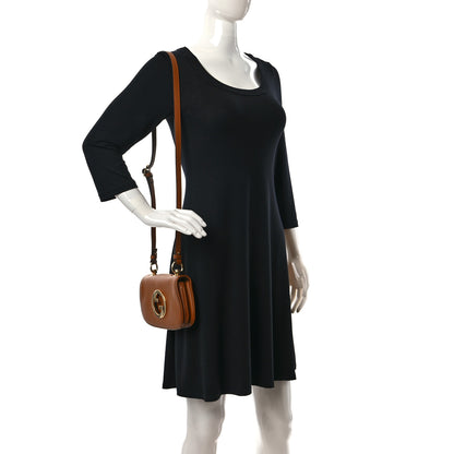 Gucci Roxy Calfskin Web Mini Blondie Shoulder Bag Cognac 2 of 8