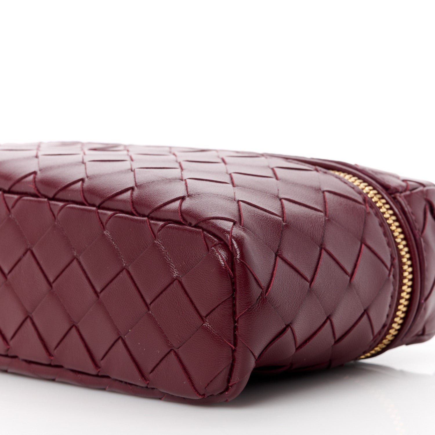Bottega Veneta Nappa Intrecciato Bang Bang Vanity Case Barolo 9 of 9