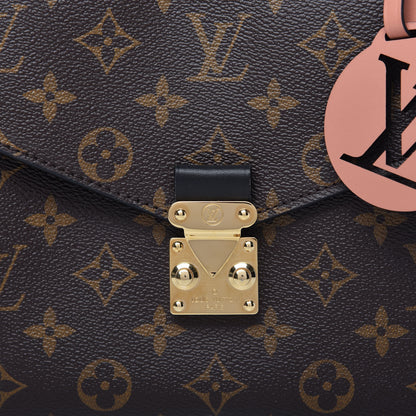 Louis Vuitton Monogram Braided Pochette Metis Coquelicot 9 of 10