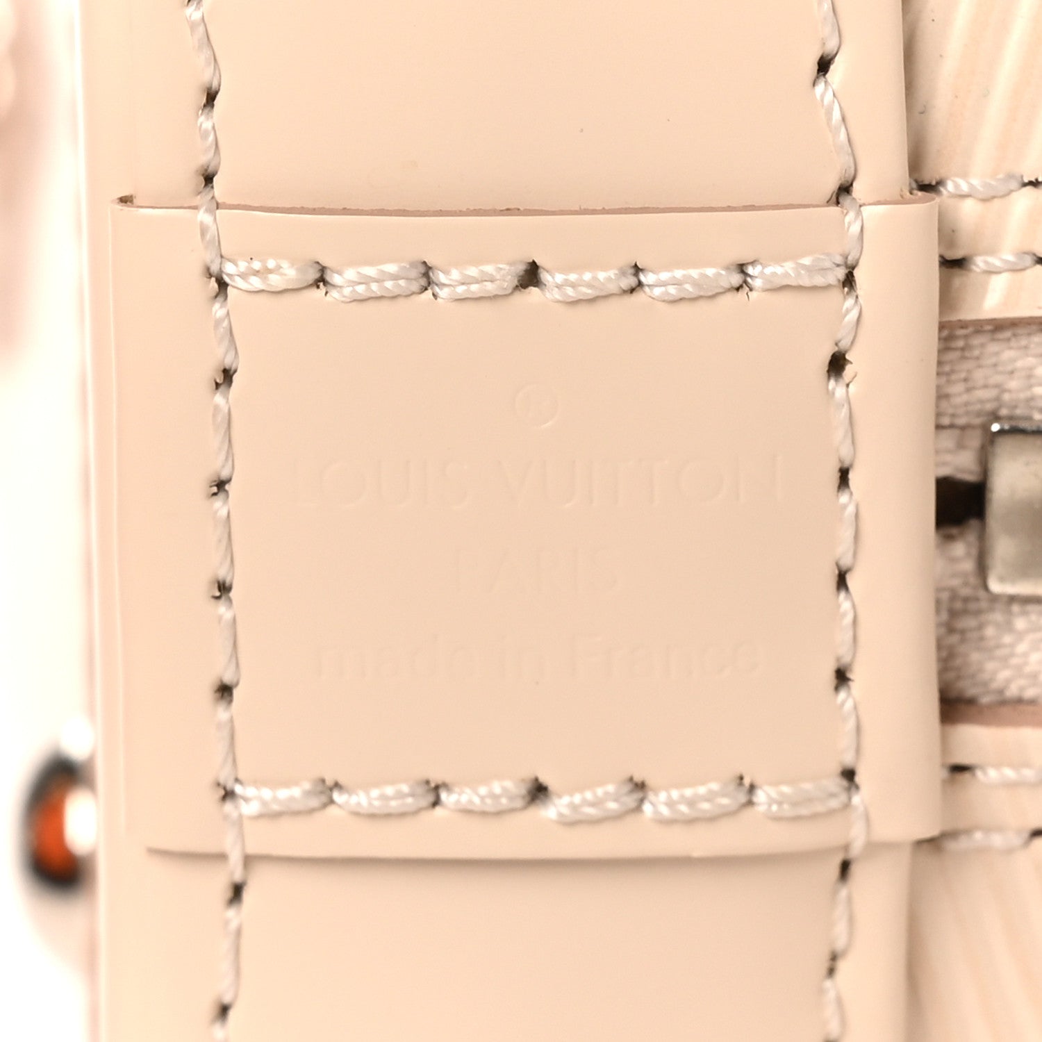 Louis Vuitton Epi Jacquard Alma BB Quartz 6 of 10