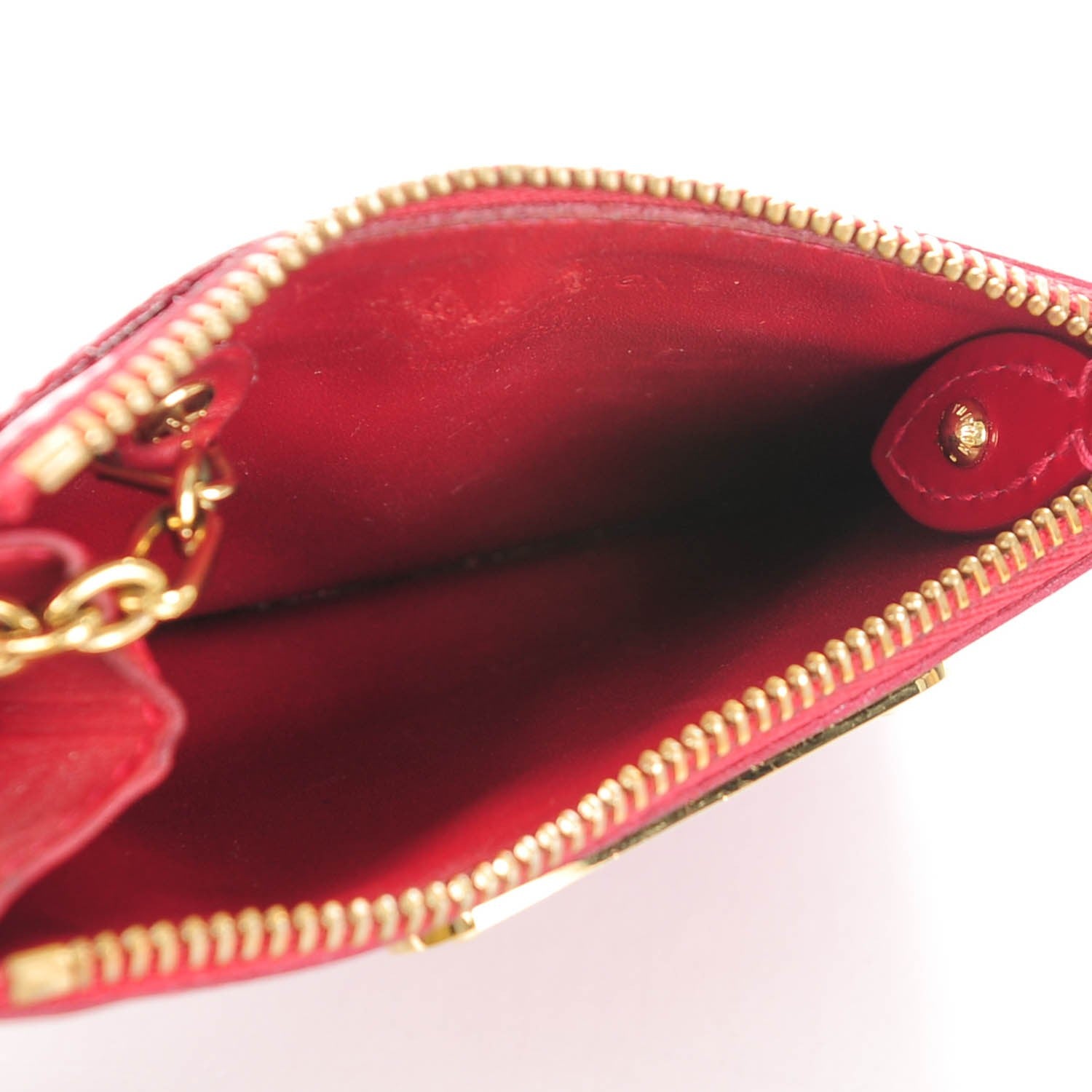 Louis Vuitton Vernis Key Pouch Pomme D'Amour 5 of 7