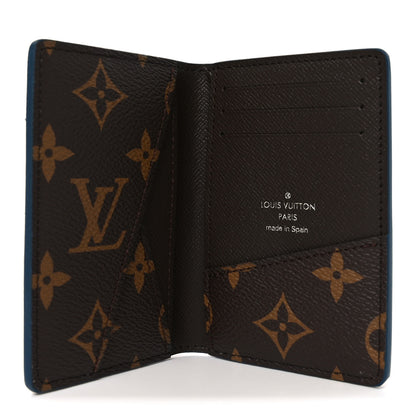 Louis Vuitton Monogram Pocket Organizer NM Atlantic Blue 5 of 7