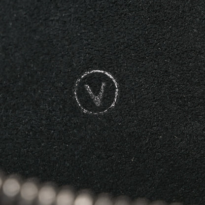 Louis Vuitton Calfskin Debossed Monogram Side Trunk Black 7 of 11