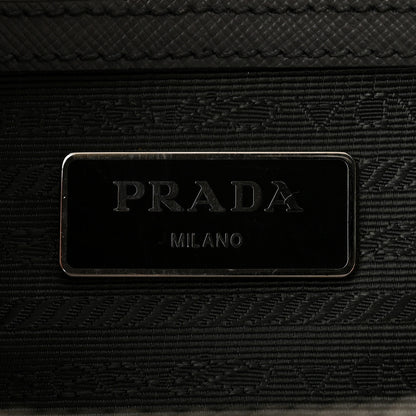 Prada Saffiano Lux Medium Galleria Double Zip Tote Grey 7 of 18