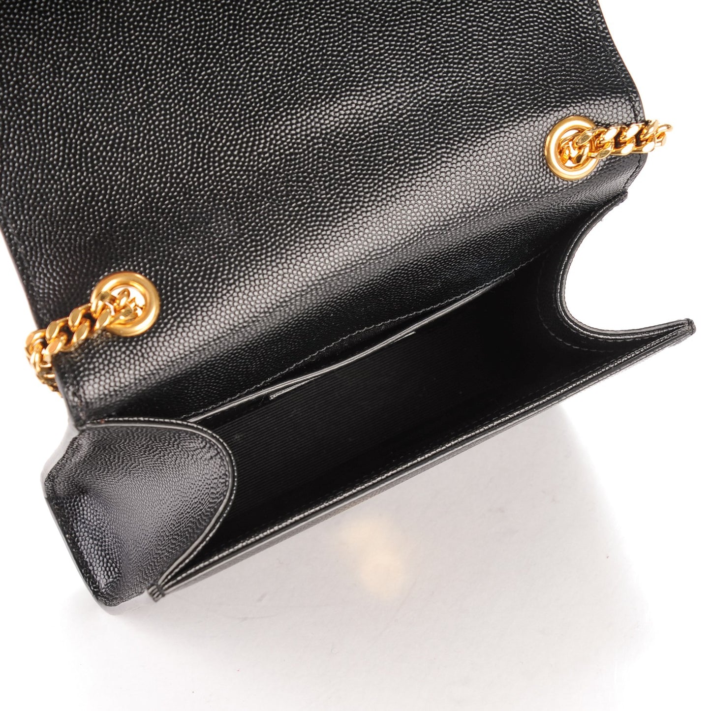Grain De Poudre Small Monogram Kate Satchel Black