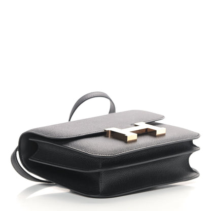 Hermes Epsom Constance 18 Black 4 of 10