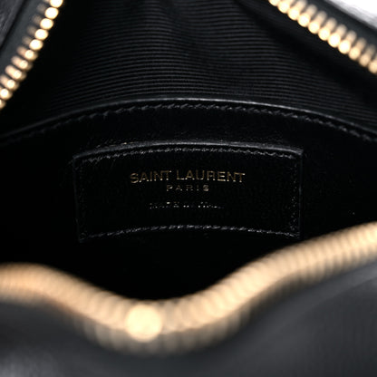 Saint Laurent Grain De Poudre Small Classic Monogram Camera Bag Black 6 of 8
