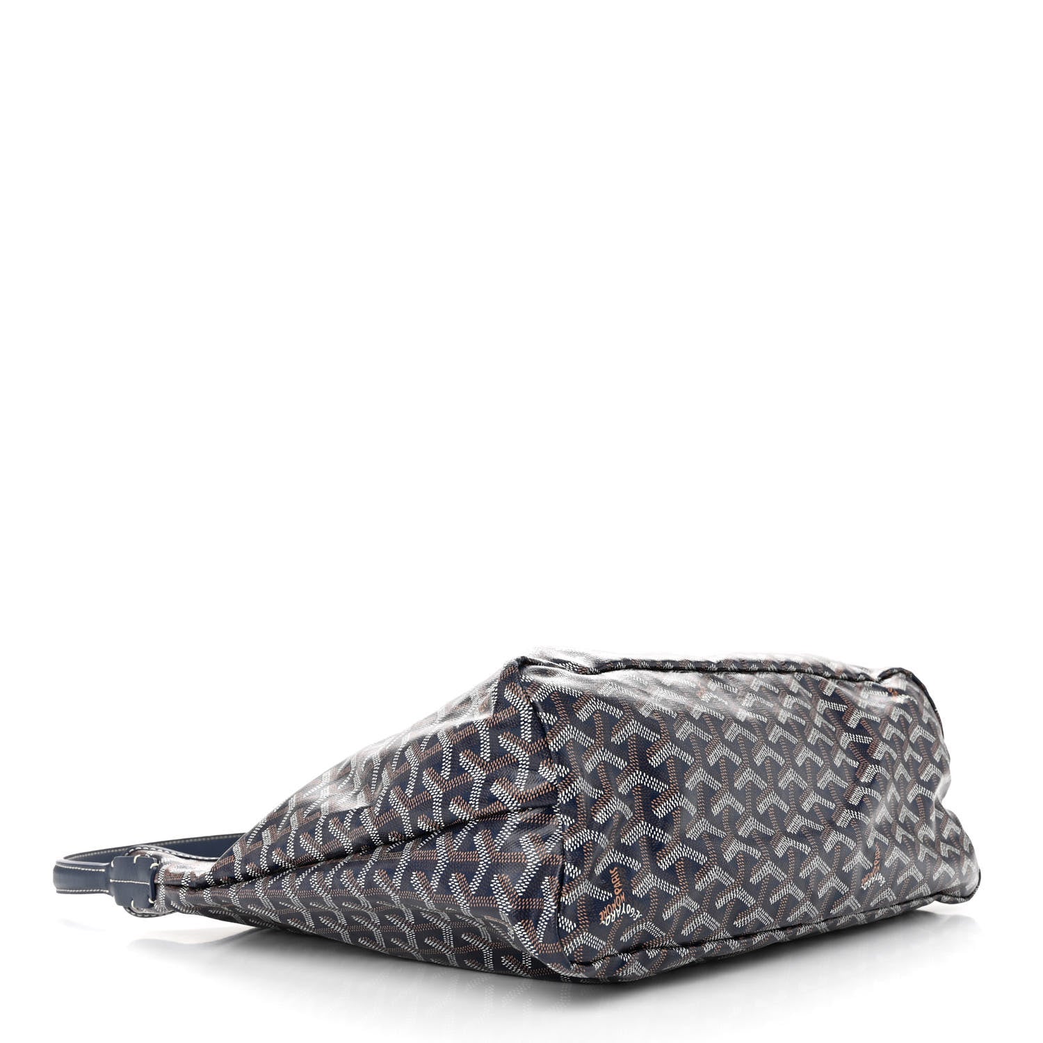 Goyard Goyardine Boheme Hobo Navy Blue 4 of 9