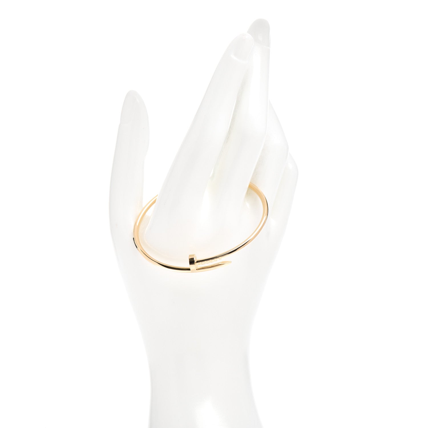 Cartier 18K Yellow Gold Small Juste Un Clou Bracelet 16 2 of 5