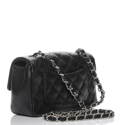 Chanel Caviar Quilted Mini Rectangular Flap Black 3 of 7