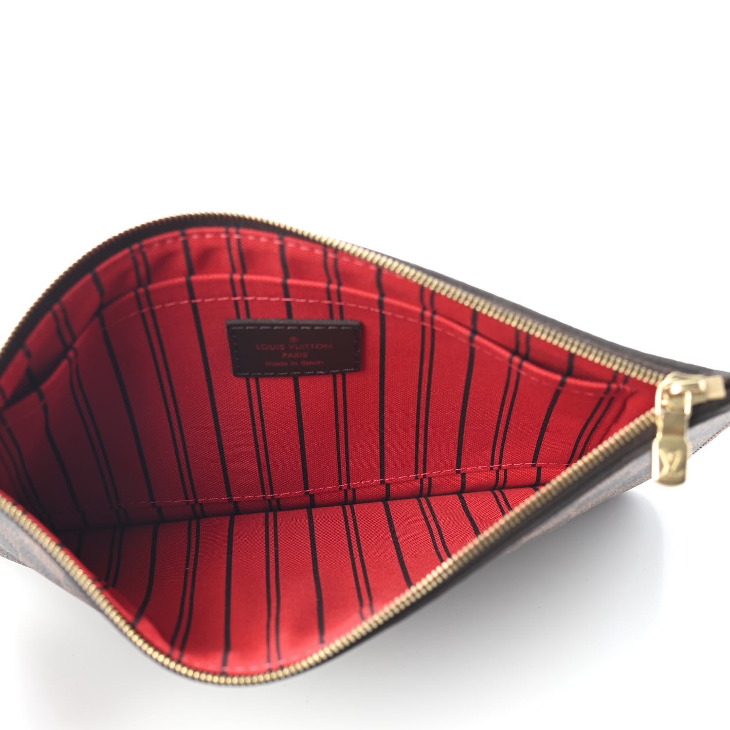 Louis Vuitton Damier Ebene Neverfull MM GM Pochette 5 of 6