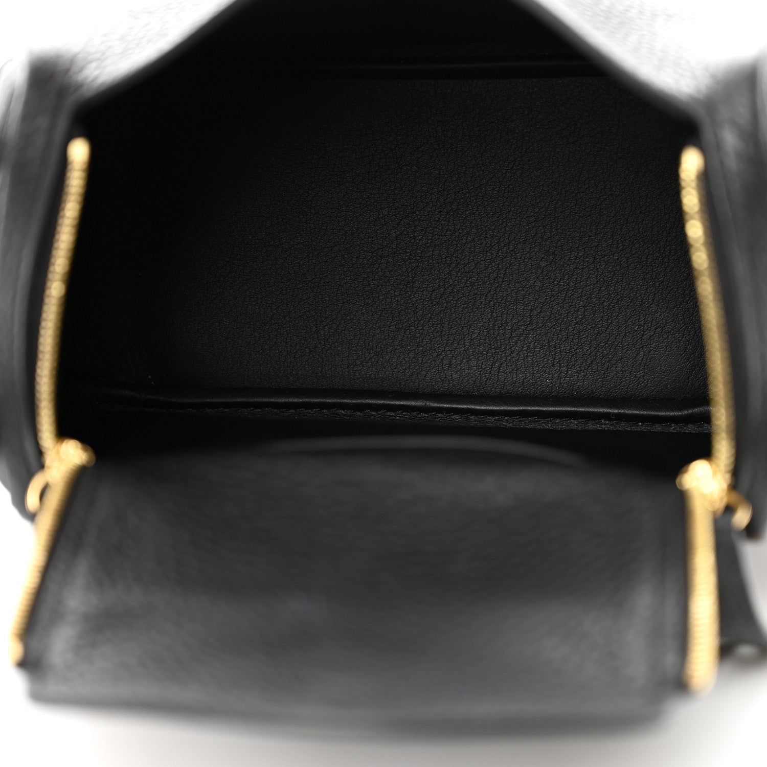 Hermes Taurillon Clemence Mini Lindy 20 Black 5 of 10