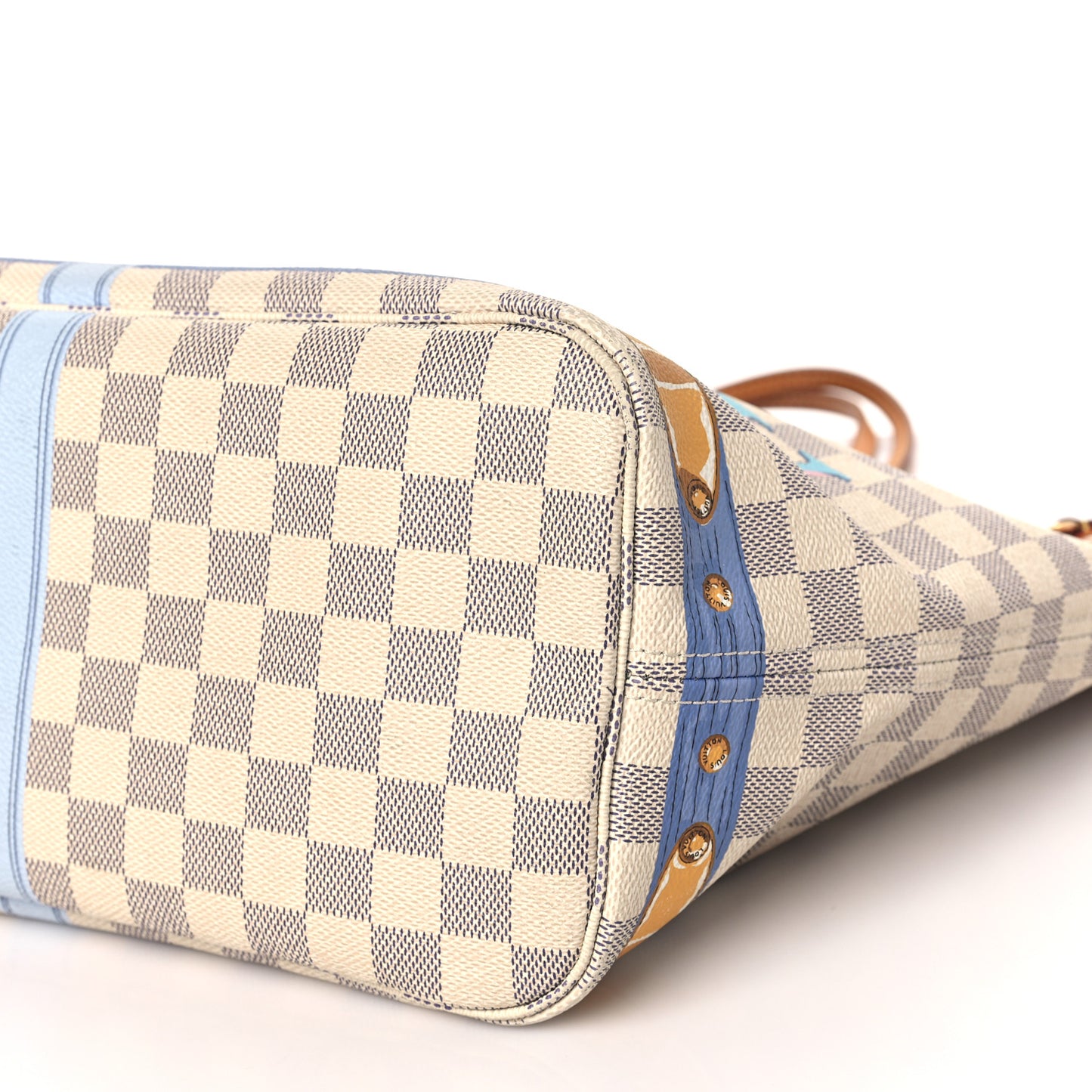 LOUIS VUITTON Damier Azur Summer Trunks Neo Neverfull MM