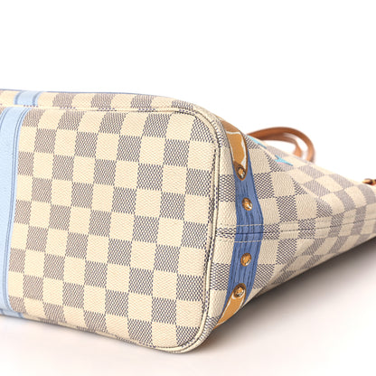 Louis Vuitton LOUIS VUITTON Damier Azur Summer Trunks Neo Neverfull MM 8 of 13
