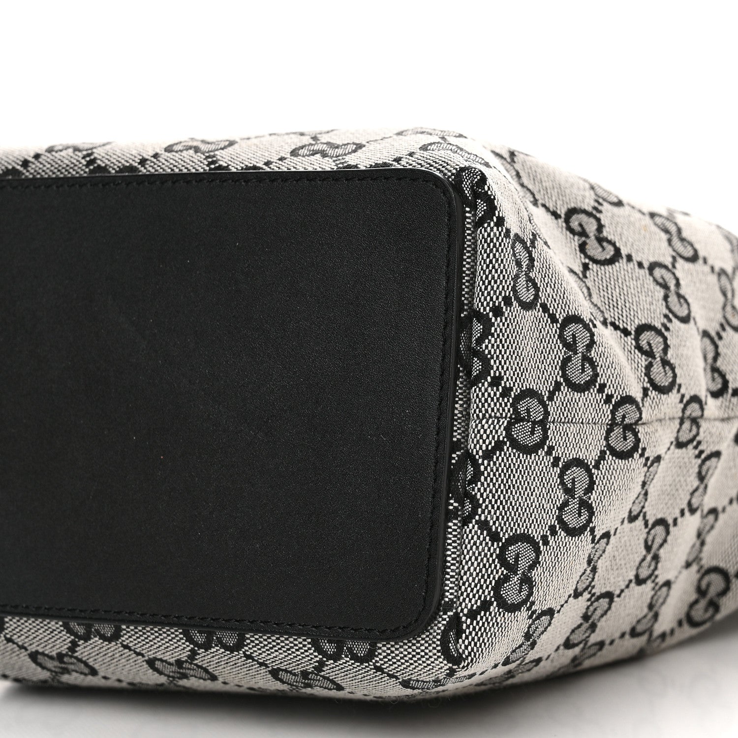 Gucci Monogram Small Bucket Tote Black 10 of 11