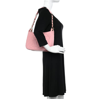 Chanel Caviar Quilted Timeless CC Shoulder Bag Pink 3 of 10
