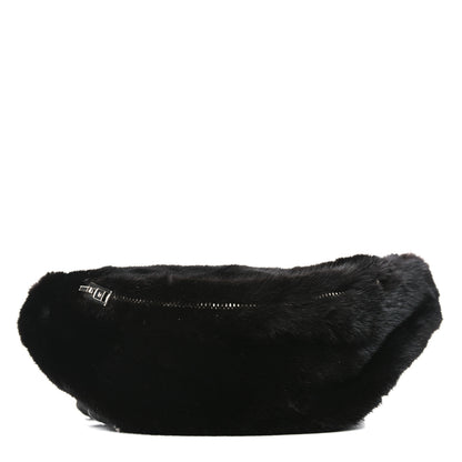 Alexander Wang Fur Belt Bag Black 1 of 7