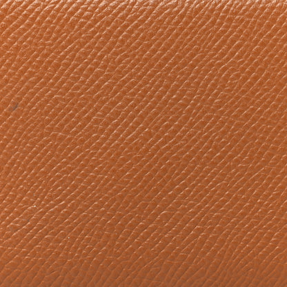 Hermes Epsom Calvi Card Case Gold 10 of 12