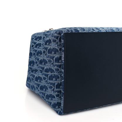 Christian Dior Denim Jacquard Oblique Medium Toujours Blue 9 of 11