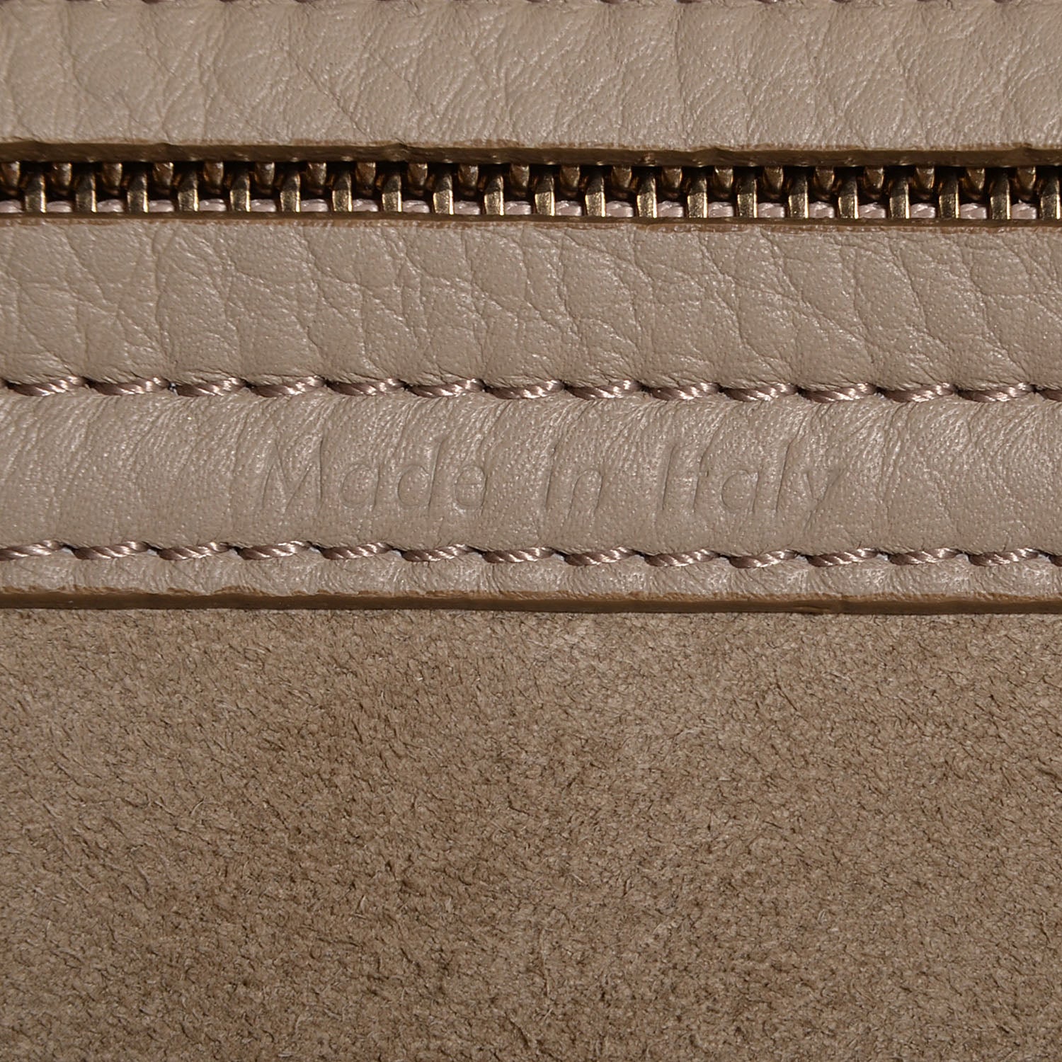 Celine Supple Calfskin Medium Phantom Luggage Beige 8 of 8
