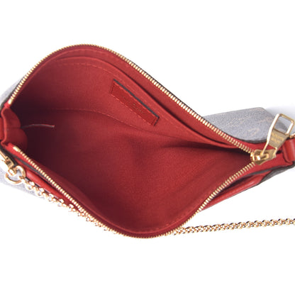 Louis Vuitton Monogram Pallas Clutch Cherry 5 of 10