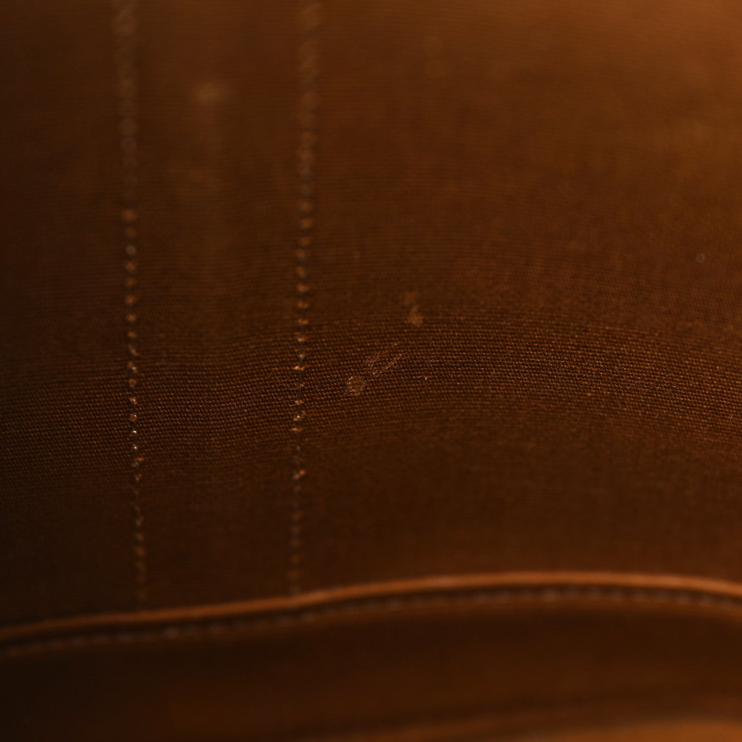 Triomphe Canvas Calfskin Small Bucket Bag Tan