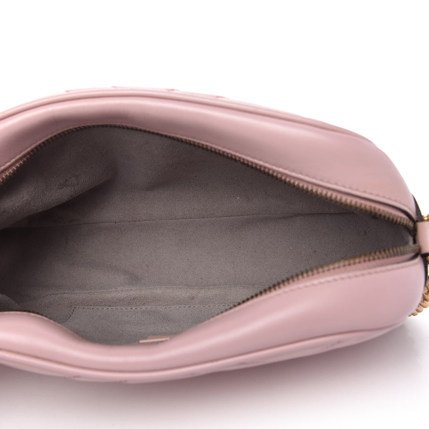 Gucci Calfskin Matelasse Small GG Marmont Chain Shoulder Bag Perfect Pink 5 of 12