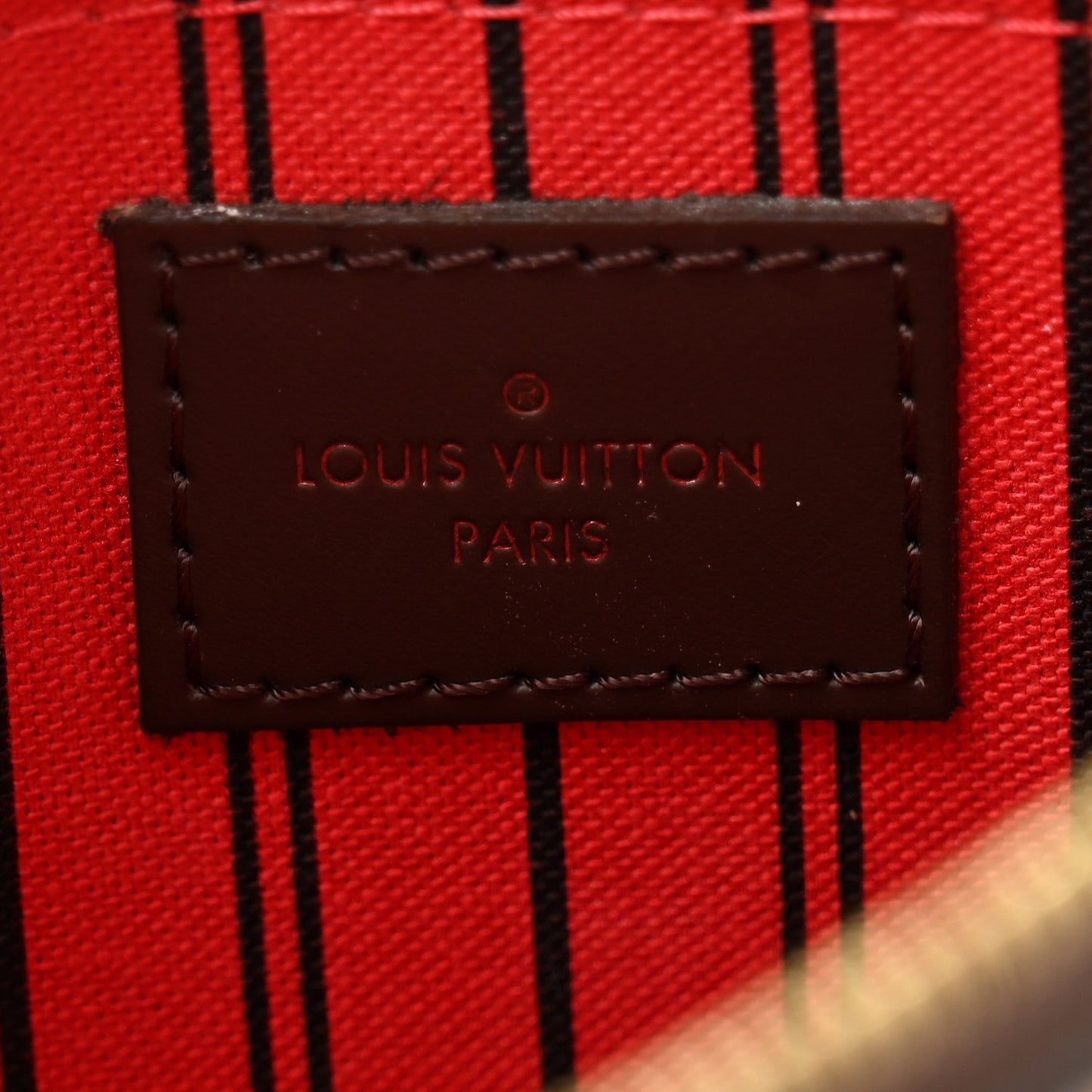 Damier Ebene Neverfull MM GM Pochette