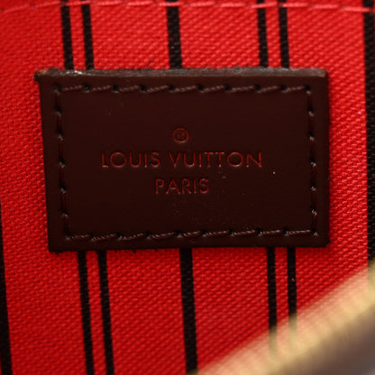 Louis Vuitton Damier Ebene Neverfull MM GM Pochette 6 of 9