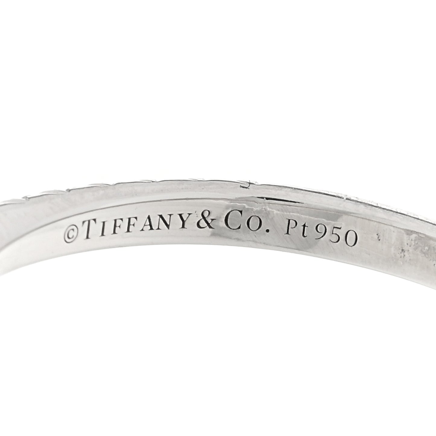 Platinum Diamond .90ct Soleste Pear Cut Engagement Ring 51 5.75