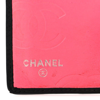 Chanel Calfskin Quilted Cambon Yen Wallet Black 6 of 11