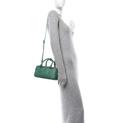 Miu Miu Calfskin Regular Arcadie Top Handle Bag Salvia 2 of 9